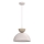 Luster na sajli NEVIS 1xE27/15W/230V, prečnik 29 cm, krem