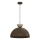 Luster na sajli NEVIS 1xE27/15W/230V prečnik 38 cm braon