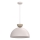 Luster na sajli NEVIS 1xE27/15W/230V, prečnik 38 cm, krem