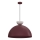 Luster na sajli NEVIS 1xE27/15W/230V, prečnik 50 cm, bordo