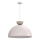Luster na sajli NEVIS 1xE27/15W/230V, prečnik 50 cm, krem boje