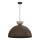 Luster na sajli NEVIS 1xE27/15W/230V, Ø 50 cm, braon