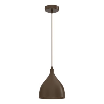 Luster na sajli NOAK CLASSIC 1xE27/15W/230V braon