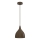 Luster na sajli NOAK CLASSIC 1xE27/15W/230V braon