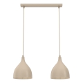 Luster na sajli NOAK CLASSIC 2xE27/15W/230V bež