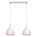 Luster na sajli NOAK CLASSIC 2xE27/15W/230V krem boje