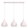Luster na sajli NOAK CLASSIC 3xE27/15W/230V krem boje