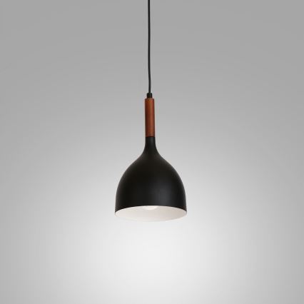 Luster na sajli NOAK WOOD 1xE27/60W/230V bukva