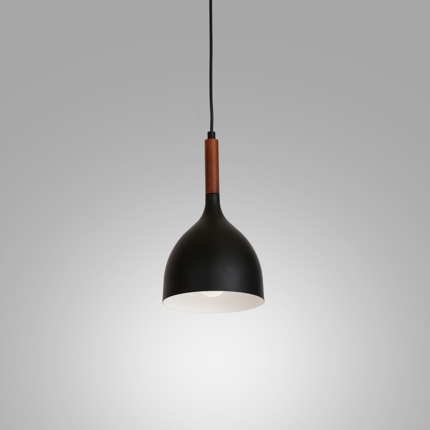 Luster na sajli NOAK WOOD 1xE27/60W/230V bukva