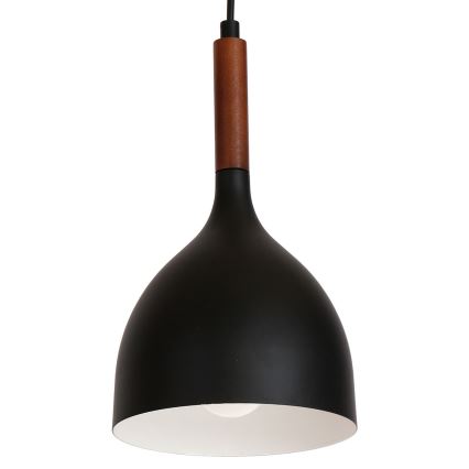 Luster na sajli NOAK WOOD 1xE27/60W/230V bukva