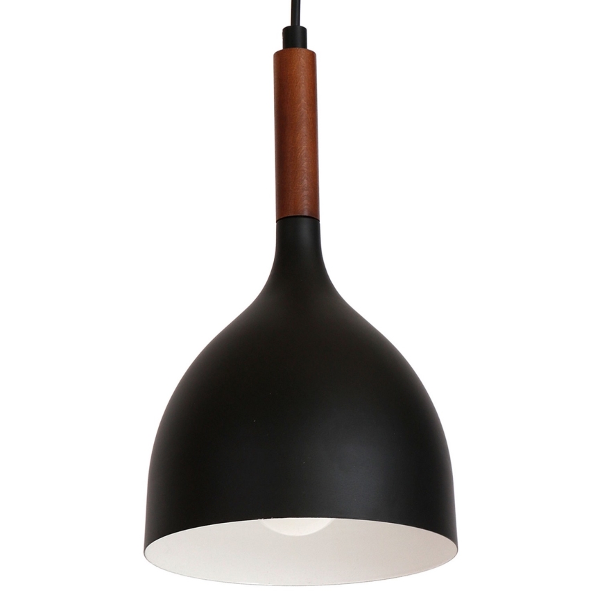 Luster na sajli NOAK WOOD 1xE27/60W/230V bukva