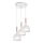 Luster na sajli NOAK WOOD 3xE27/15W/230V bela/buk