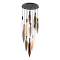 Luster na sajli NORDIC 11xG9/5W/230V crni