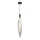 Luster na sajli NORDIC 1xG9/5W/230V crna/prozirna