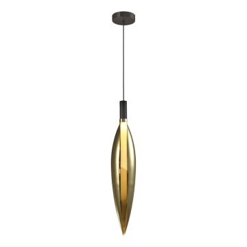 Luster na sajli NORDIC 1xG9/5W/230V crna/zlatna