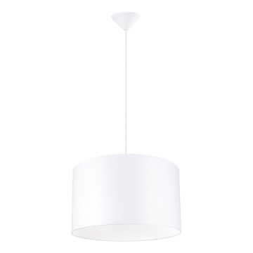Luster na sajli NOVA 1xE27/15W/230V prečnik 40 cm beli
