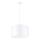 Luster na sajli NOVA 1xE27/15W/230V prečnik 40 cm beli