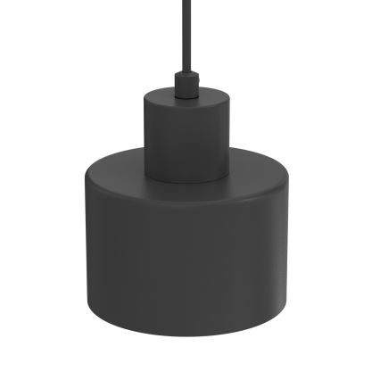 Luster na sajli PARKLA 1xE27/15W/230V crna