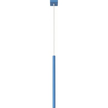Luster na sajli PASTELO 1xG9/8W/230V plava