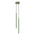 Luster na sajli PASTELO 2xG9/8W/230V zelena
