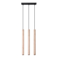 Luster na sajli PASTELO 3xG9/8W/230V buk