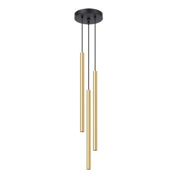 Luster na sajli PASTELO 3xG9/8W/230V zlatni