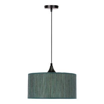 Luster na sajli PATTI 1xE27/60W/230V, prečnik 30 cm, u zelenoj boji