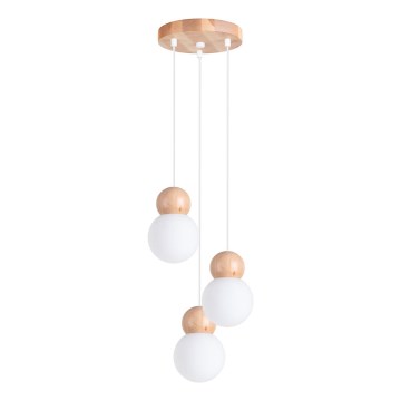 Luster na sajli PEKKA 3xG9/8W/230V beo