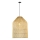 Luster na sajli PELO 1xE27/40W/230V prečnik 35 cm ratan