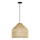 Luster na sajli PELO 1xE27/40W/230V, prečnik 40 cm, ratan