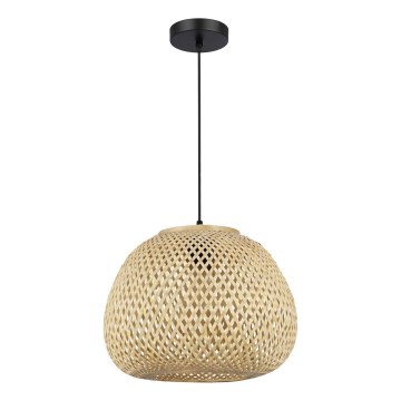 Luster na sajli PETRA 1xE27/15W/230V bambus