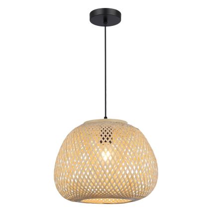 Luster na sajli PETRA 1xE27/15W/230V bambus