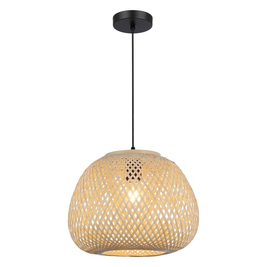 Luster na sajli PETRA 1xE27/15W/230V bambus