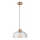 Luster na sajli PIA 1xE27/60W/230V, prečnik 30 cm, hrast