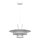 Luster na sajli PLATO 1xE27/15W/230V bela