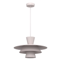 Luster na sajli PLATO 1xE27/15W/230V krem
