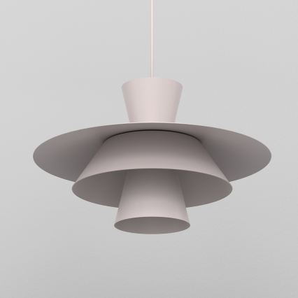 Luster na sajli PLATO 1xE27/15W/230V krem