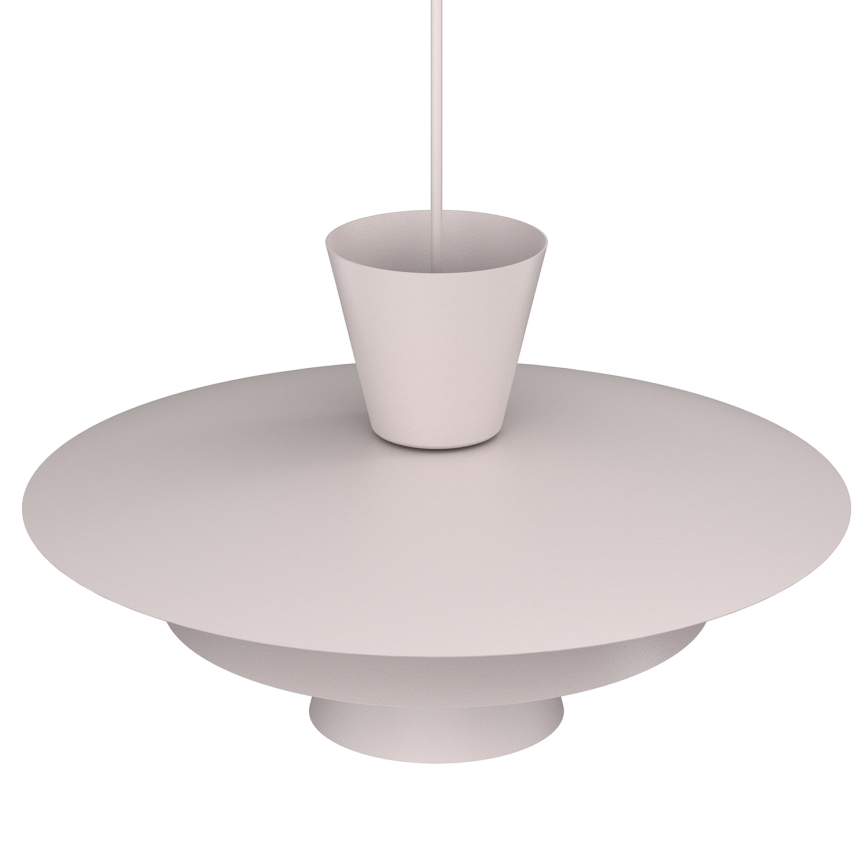 Luster na sajli PLATO 1xE27/15W/230V krem