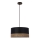 Luster na sajli PORTO 1xE27/60W/230V crna/braon