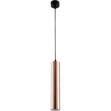 Luster na sajli PUNTO 1xGU10/9W/230V ružičasto zlato