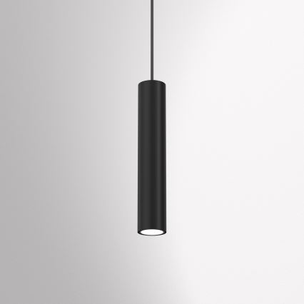 Luster na sajli RAITO 1xGU10/8W/230V, crne boje
