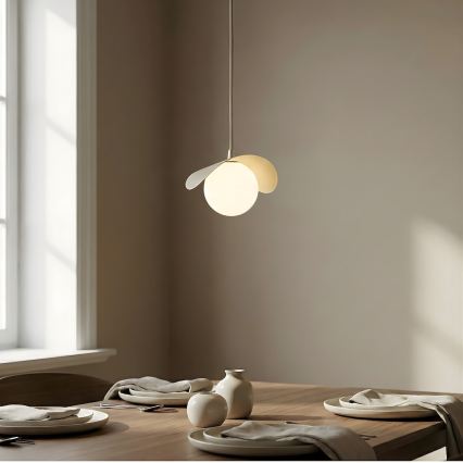 Luster na sajli RITUAL 1xG9/8W/230V bež