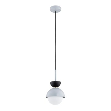Luster na sajli SATORI 1xE27/15W/230V siva/crna
