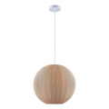 Luster na sajli SENSAI 1xE27/20W/230V prečnik 40 cm bež