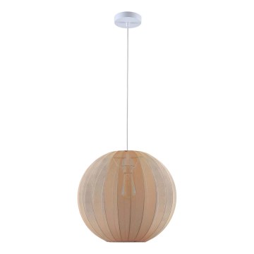 Luster na sajli SENSAI 1xE27/20W/230V prečnik 40 cm bež