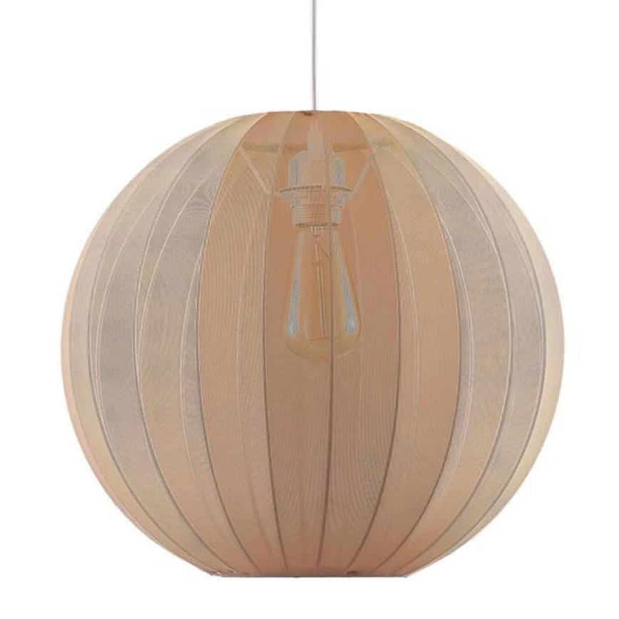 Luster na sajli SENSAI 1xE27/20W/230V prečnik 40 cm bež