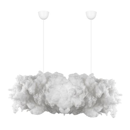 Luster na sajli SERENE 2xE27/40W/230V bela