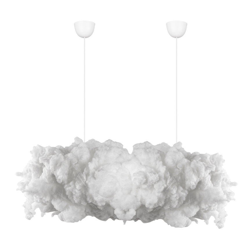 Luster na sajli SERENE 2xE27/40W/230V bela