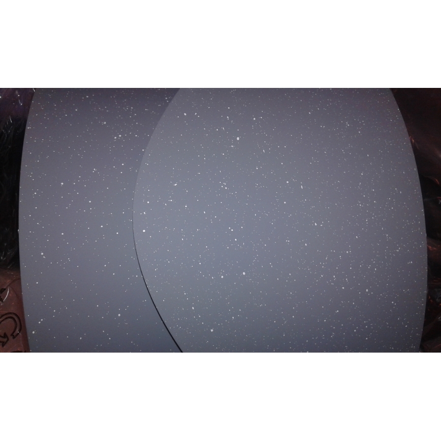 Luster na sajli SFERA 1xE27/60W/230V prečnik 35 cm siva/zlatna
