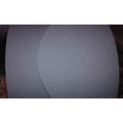 Luster na sajli SFERA 1xE27/60W/230V, prečnik 50 cm, siva/zlatna